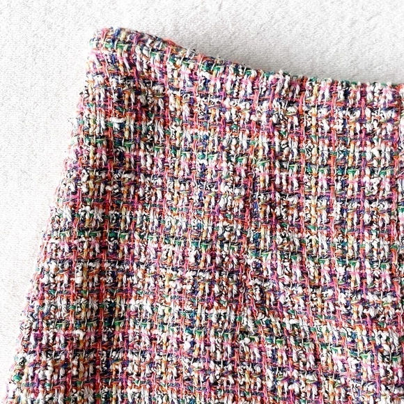 ZARA Rainbow Tweed Shorts - Picture 4 of 9